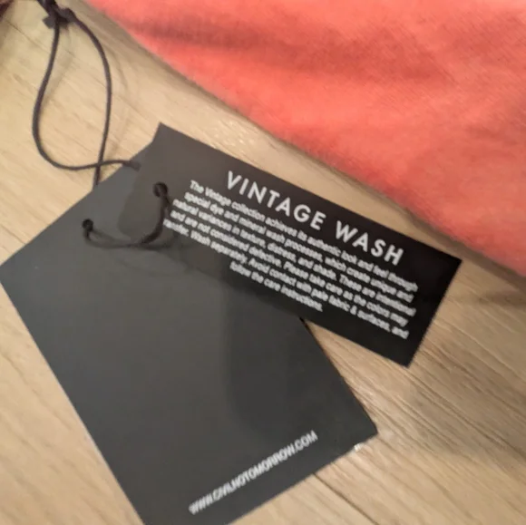 Civil Regime Cropped Distressed Flame Tee  No Tomorrow NWT Size Large - Picture 10 of 10